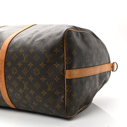 Louis Vuitton Monogram Keepall Bandouliere 55 9 of 19