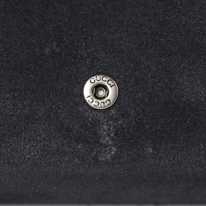 Gucci Suede Mini Dionysus Chain Wallet Black 9 of 12