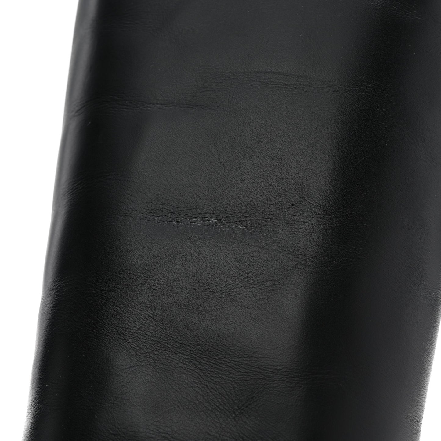 Calfskin Loo Botta 85 Knee High Boots 35.5 Black