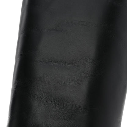 Christian Louboutin Calfskin Loo Botta 85 Knee High Boots 35.5 Black 9 of 9