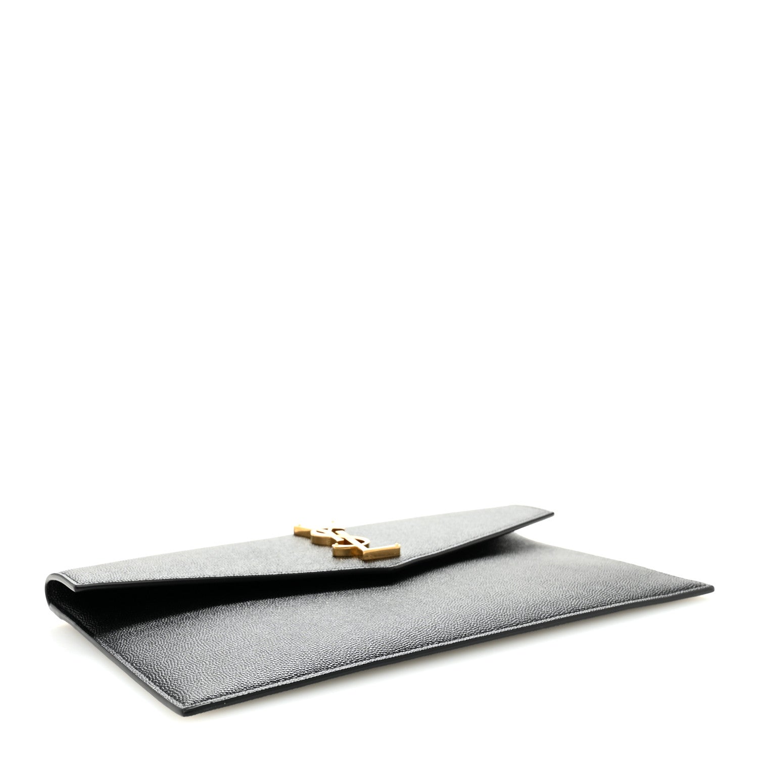Saint Laurent Grain De Poudre Uptown Pouch Black 4 of 7