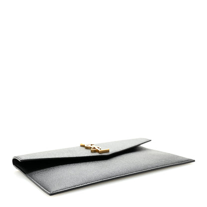 Saint Laurent Grain De Poudre Uptown Pouch Black 4 of 7