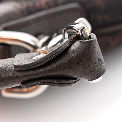 Gucci Monogram Medium Abbey Convertible Tote Dark Brown 13 of 14
