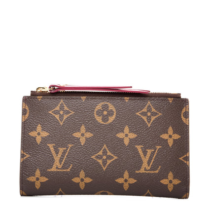 Louis Vuitton Monogram Adele Compact Wallet Fuchsia 1 of 7