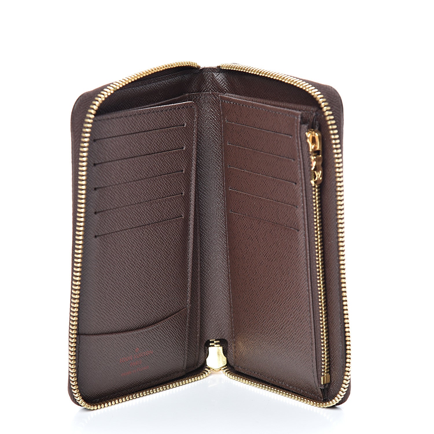 Louis Vuitton Damier Ebene Zippy Compact Wallet 4 of 6
