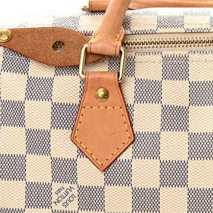 Louis Vuitton Damier Azur Speedy 30 16 of 16