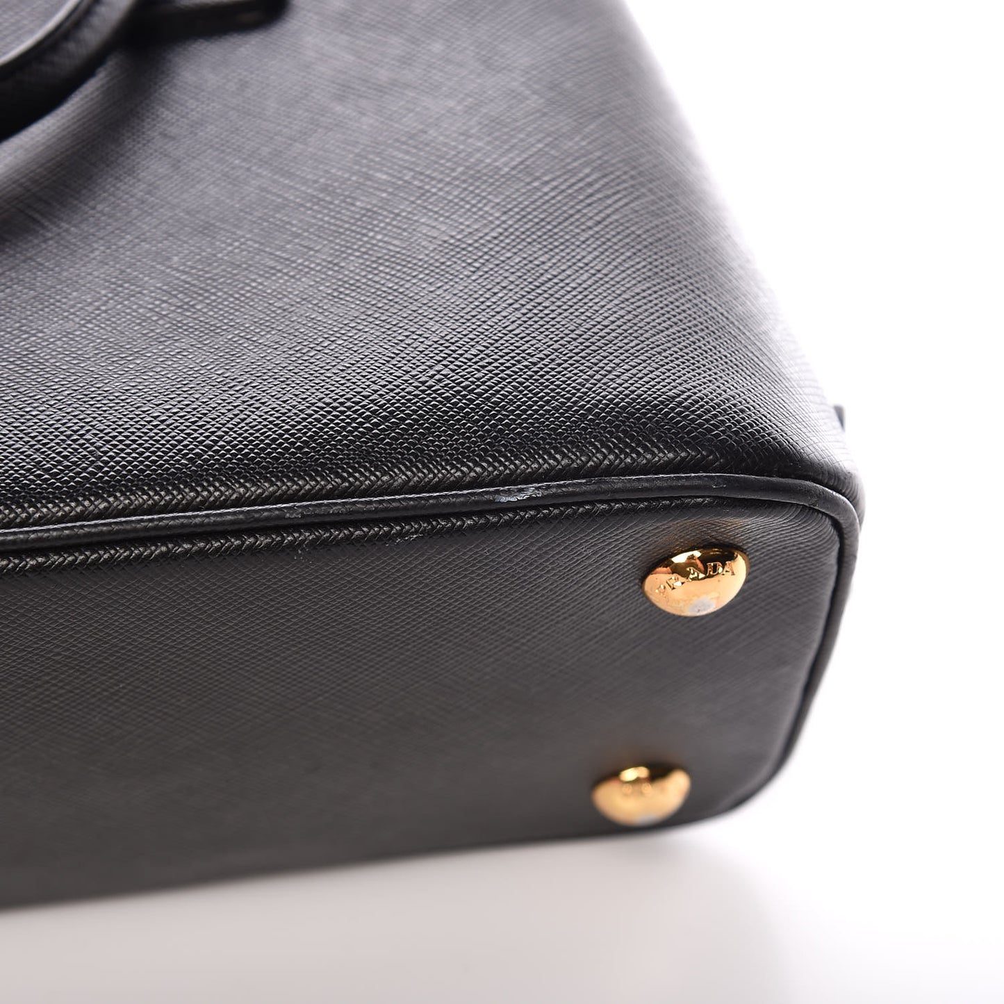 Saffiano Lux Small Promenade Tote Black