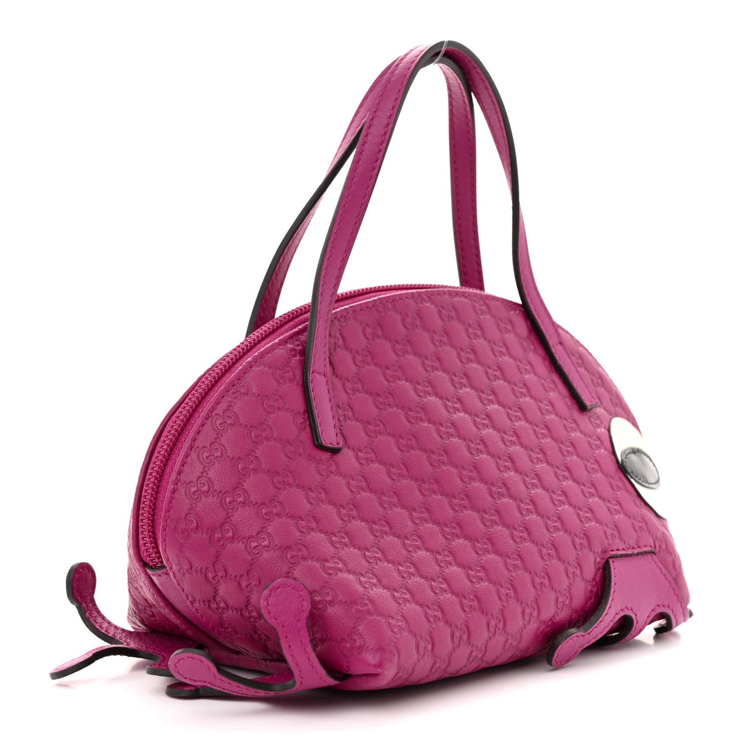 Guccissima Childrens Frog Tote Purple