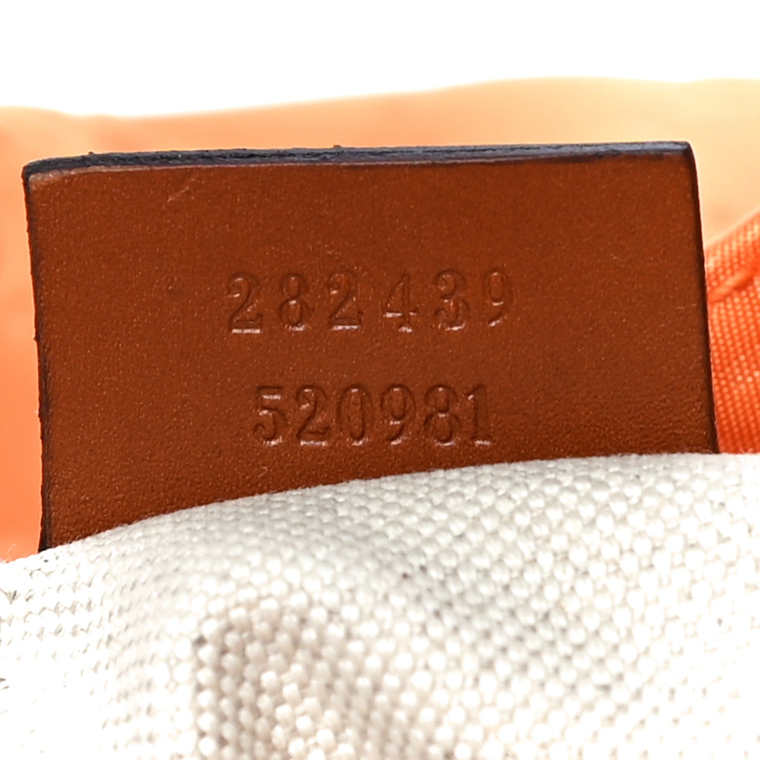 Gucci Nylon Monogram Medium Tote Orange 7 of 17