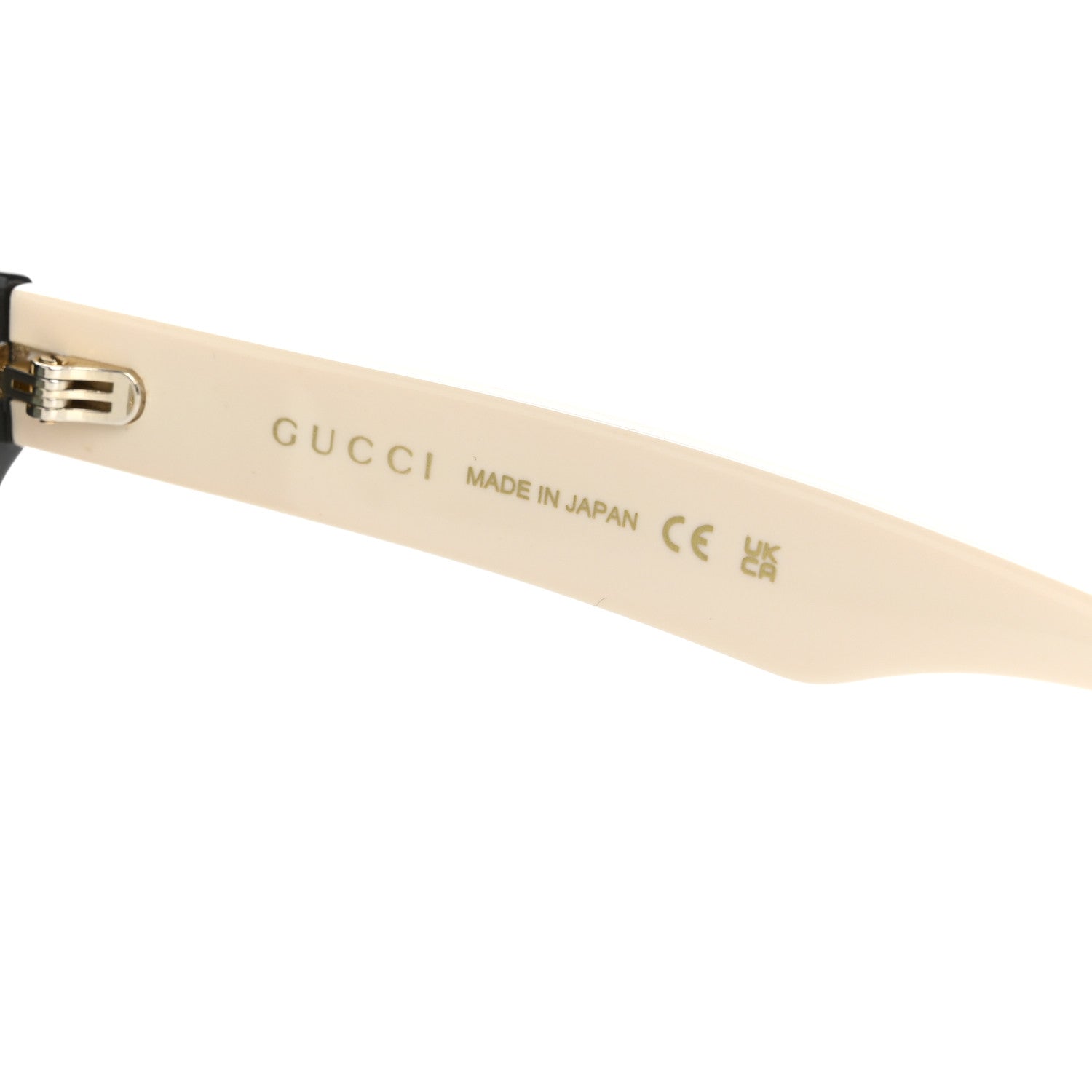 Gucci Acetate Square Frame Sunglasses GG1000SK Black White 5 of 8