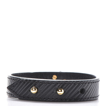 Louis Vuitton Epi Twist It Bracelet 19 Black 3 of 6