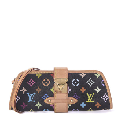 Louis Vuitton Monogram Multicolor Shirley Black 1 of 9