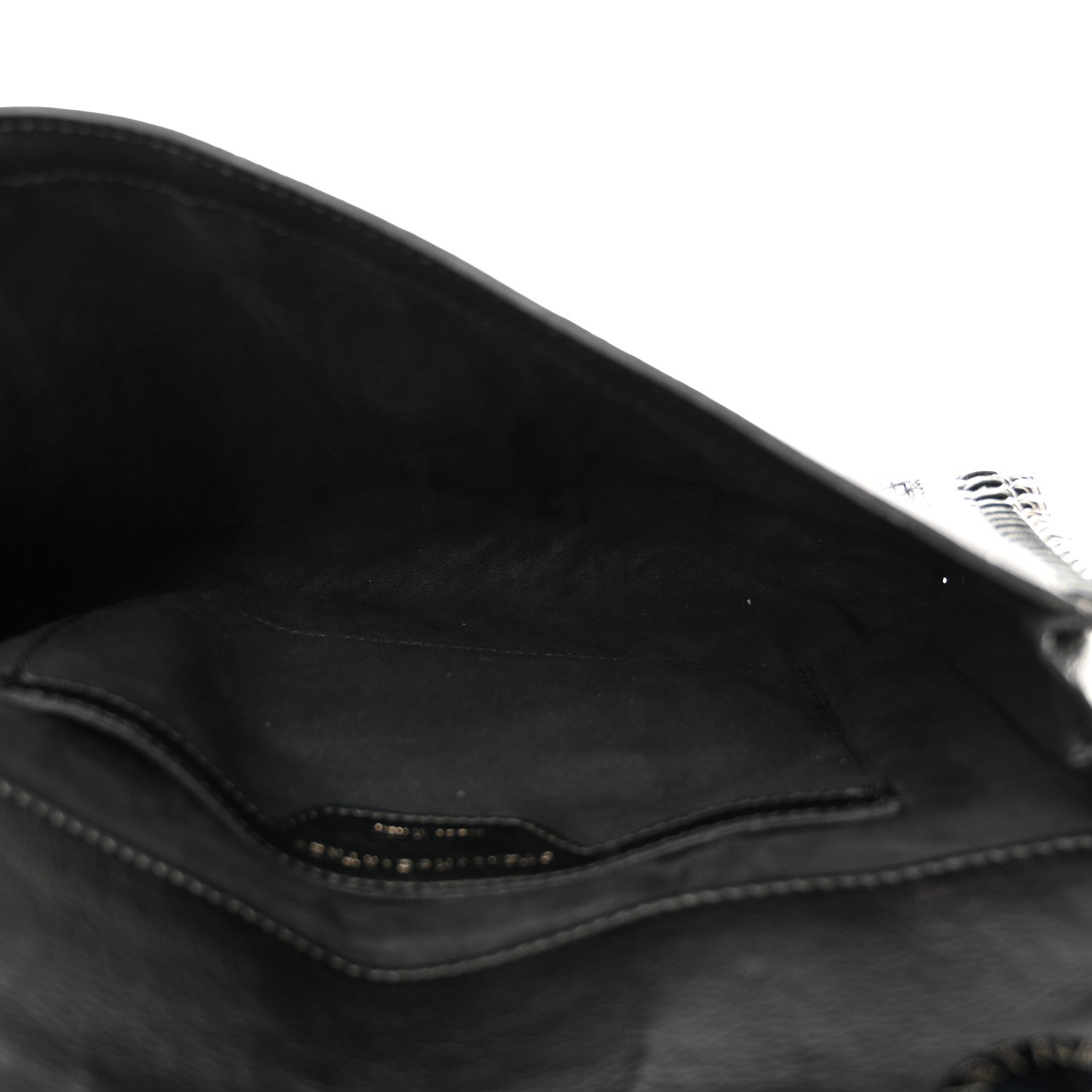 Stella McCartney Braided Falabella Clutch Black 5 of 13