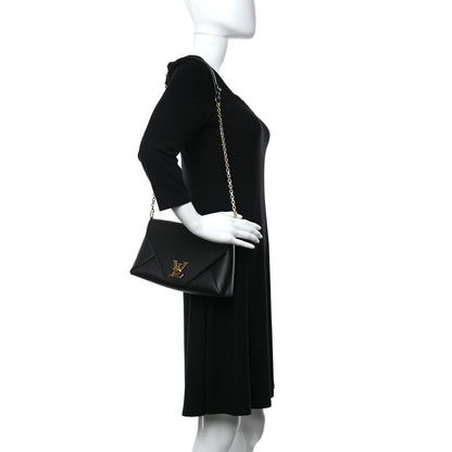 Louis Vuitton Calfskin Love Note Black 2 of 10