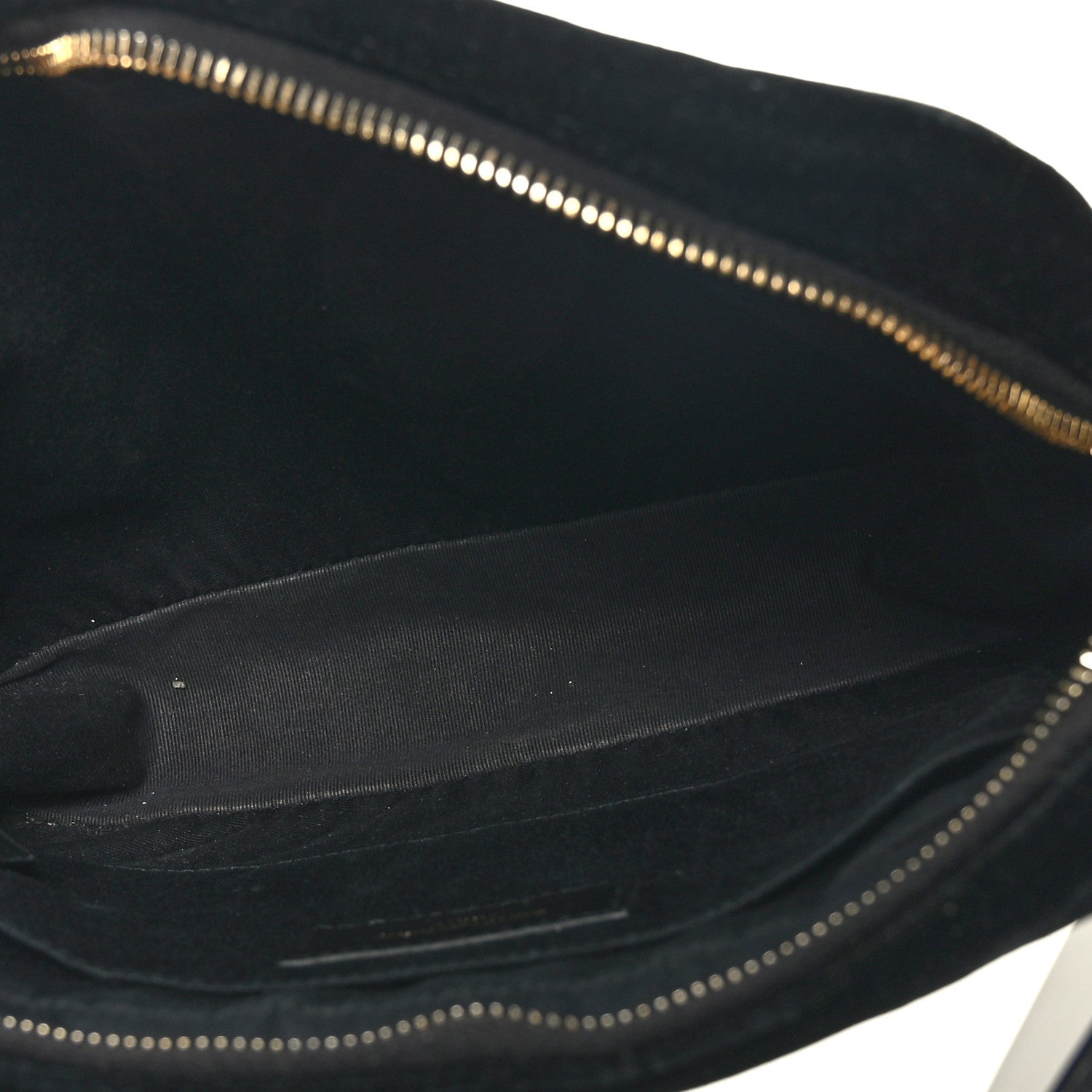 Saint Laurent Velvet Matelasse Monogram Lou Camera Bag Black 5 of 9