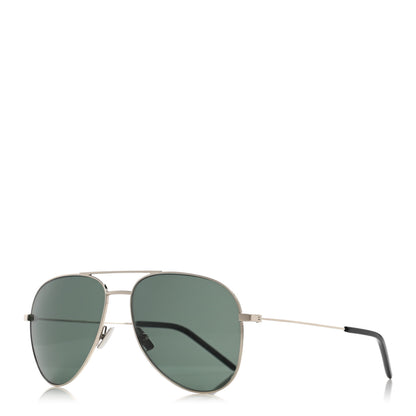 Saint Laurent Aviator Classic 11 Sunglasses Black 1 of 9