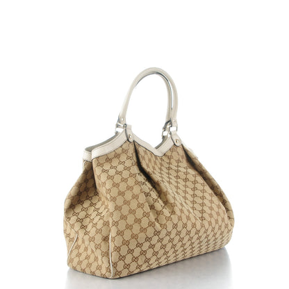 Gucci Monogram Large Sukey Tote Off White 3 of 7
