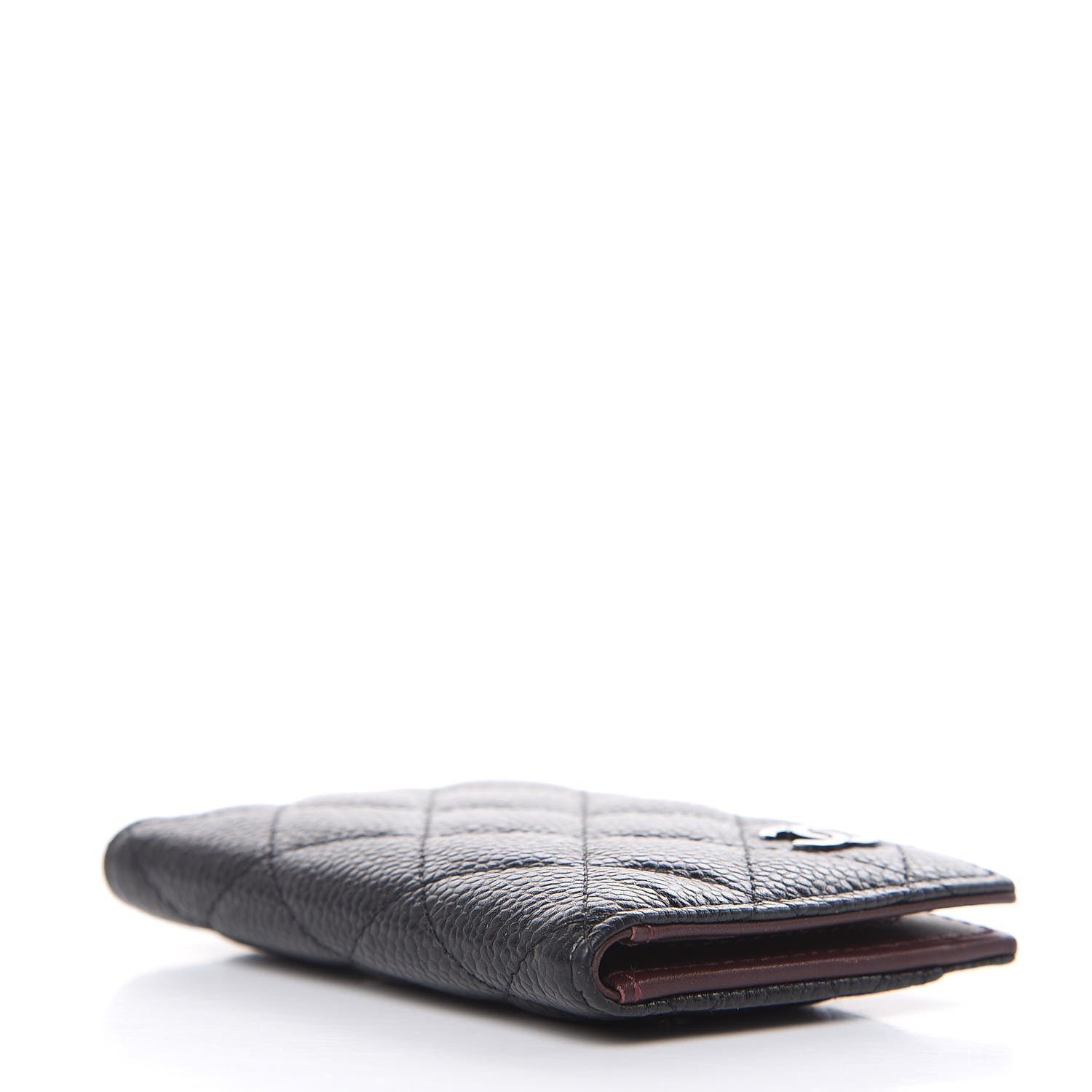 Chanel Caviar Quilted Card Holder Wallet Black 4 of 10