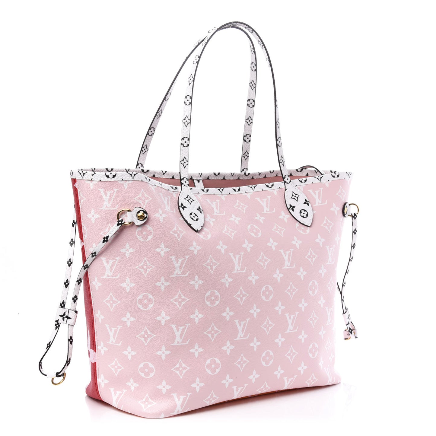 Monogram Giant Neverfull MM Rouge