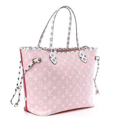 Louis Vuitton Monogram Giant Neverfull MM Rouge 3 of 9