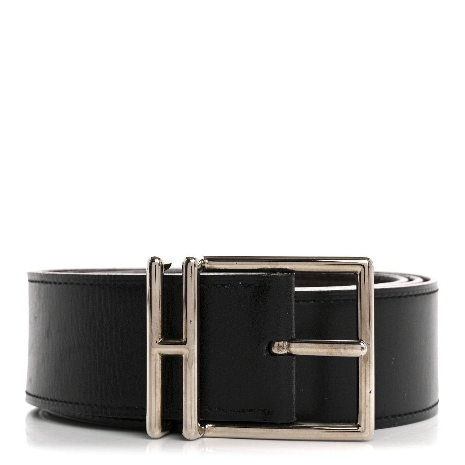 Hermes Box Togo Nathan 40 Belt 105 42 Brown 1 of 9