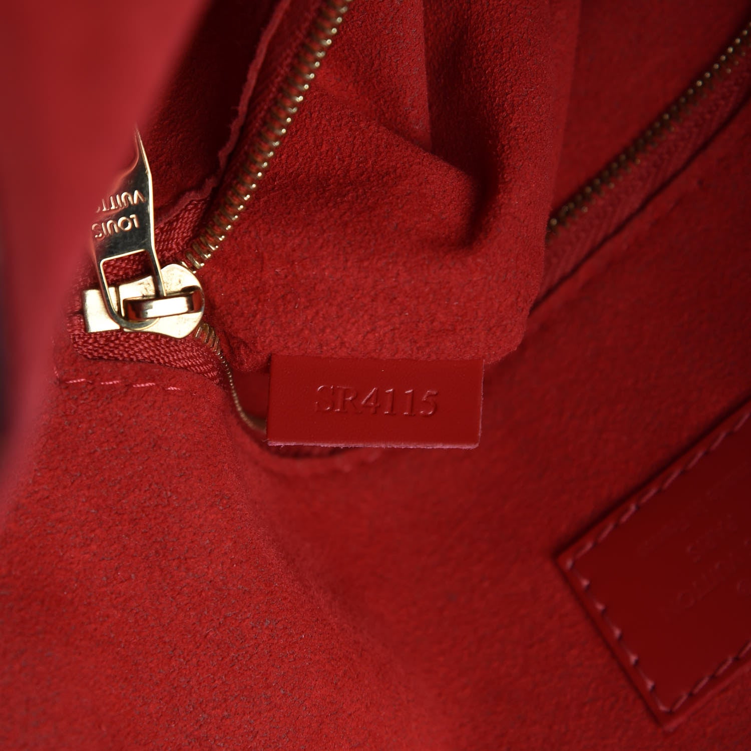 Louis Vuitton Damier Ebene Caissa Hobo Cherry 9 of 17
