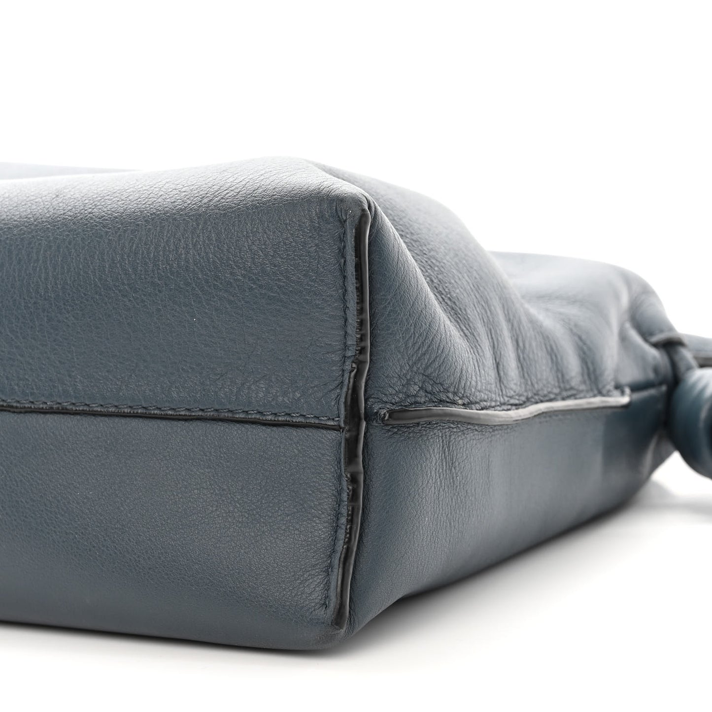 Calfskin Small Flamenco Knot Bag Indigo