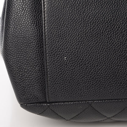Chanel Caviar Quilted Grand Shopping Tote GST Black 13 of 16