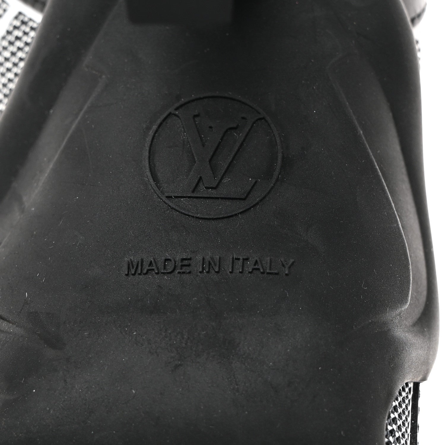 Louis Vuitton Calfskin Sequin Archlight Slingback Pumps 37 Black 8 of 9