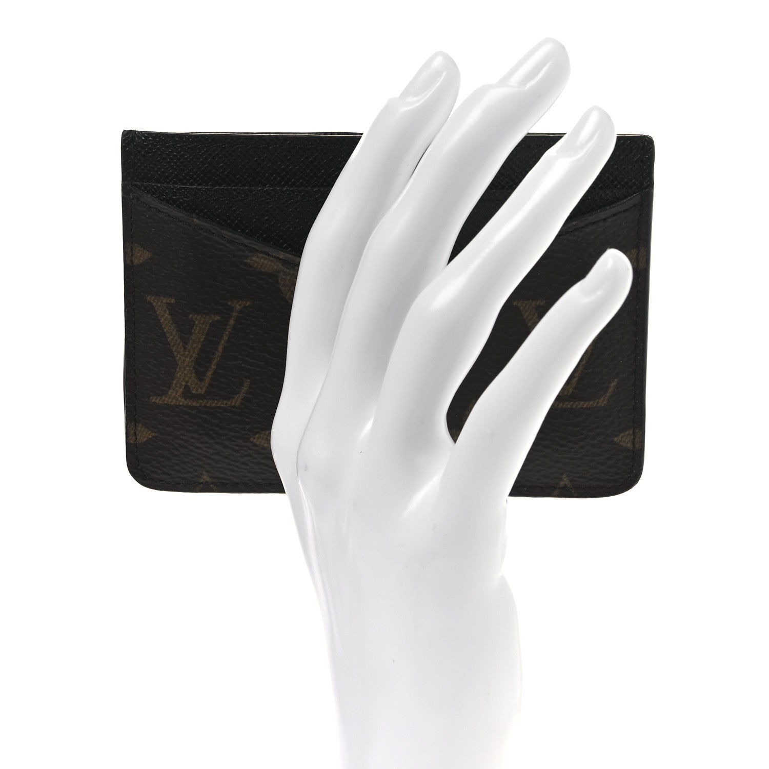 Louis Vuitton Monogram Macassar Neo Porte-Cartes Card Holder 2 of 8