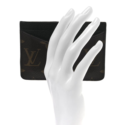 Louis Vuitton Monogram Macassar Neo Porte-Cartes Card Holder 2 of 8