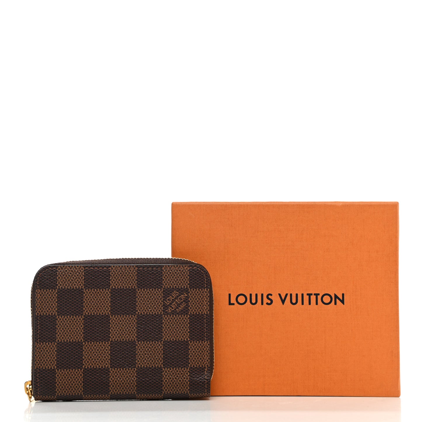 Damier Ebene Zippy Coin Purse
