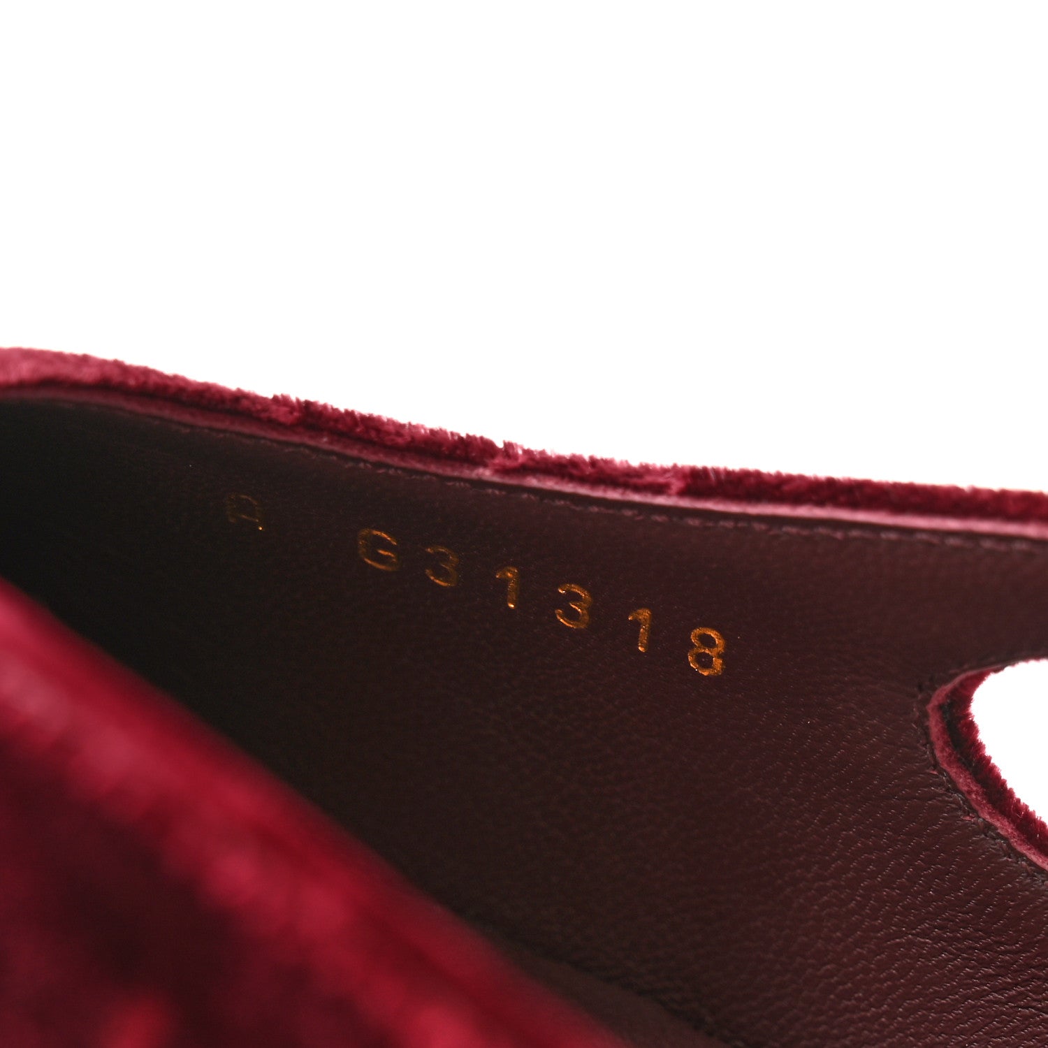 Chanel Velvet Grosgrain Cap Toe CC Slingback Pumps 37 Burgundy Black 8 of 9