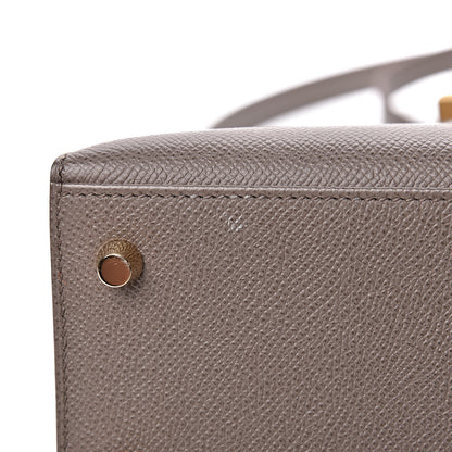 Hermes Epsom Kelly Sellier 25 Etain 19 of 40