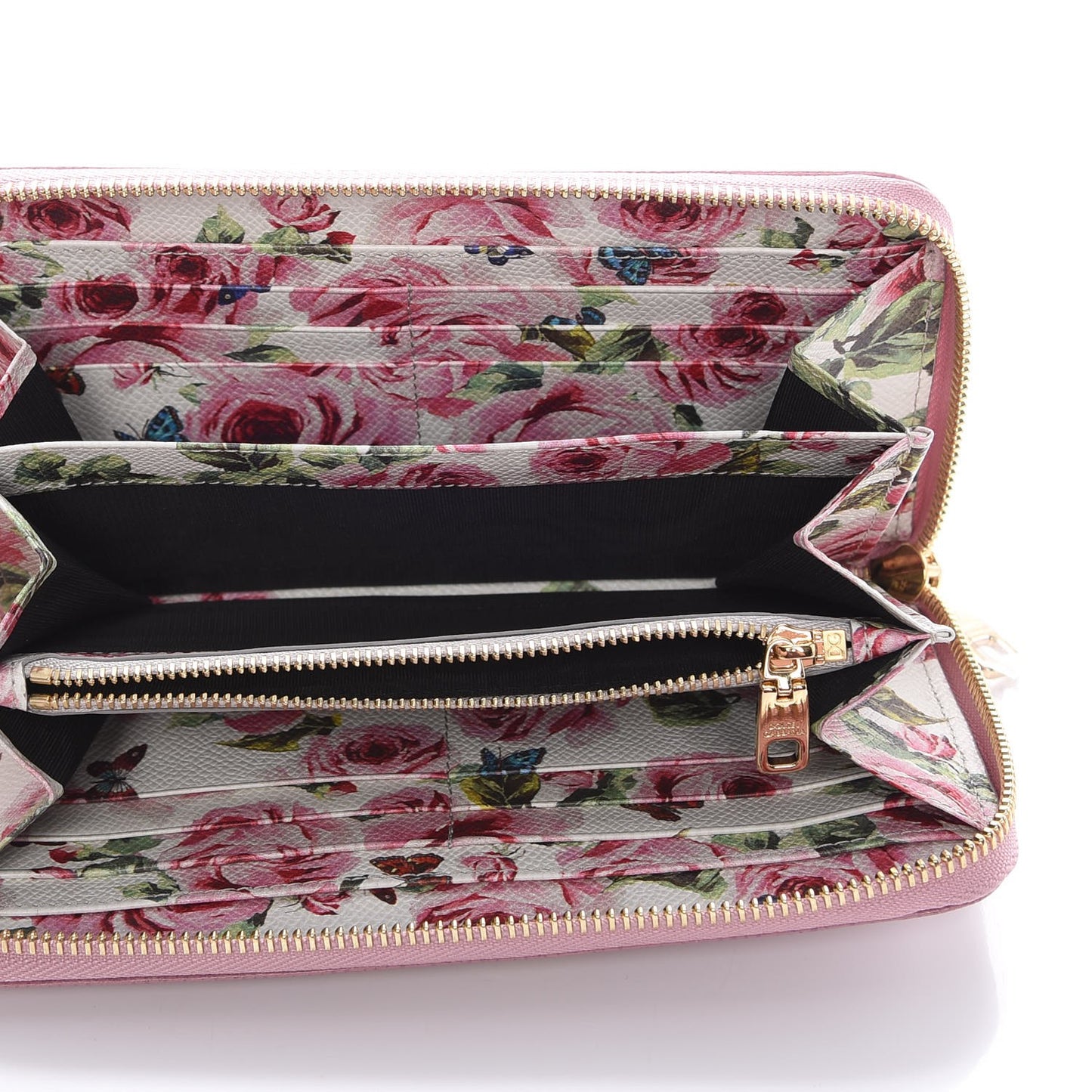 Dauphine Zip Around Wallet Pink