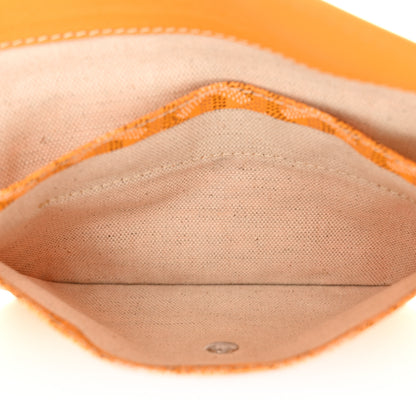 Goyard Goyardine Pouch Yellow 5 of 8