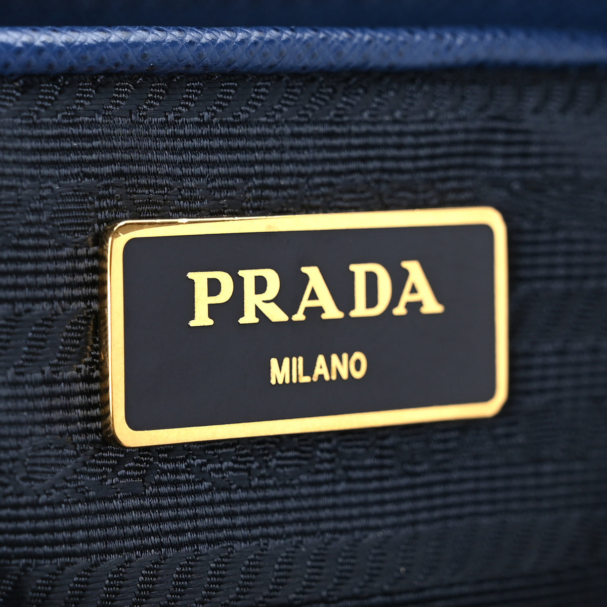 Prada Saffiano Large Galleria Double Zip Tote Bluette 8 of 12