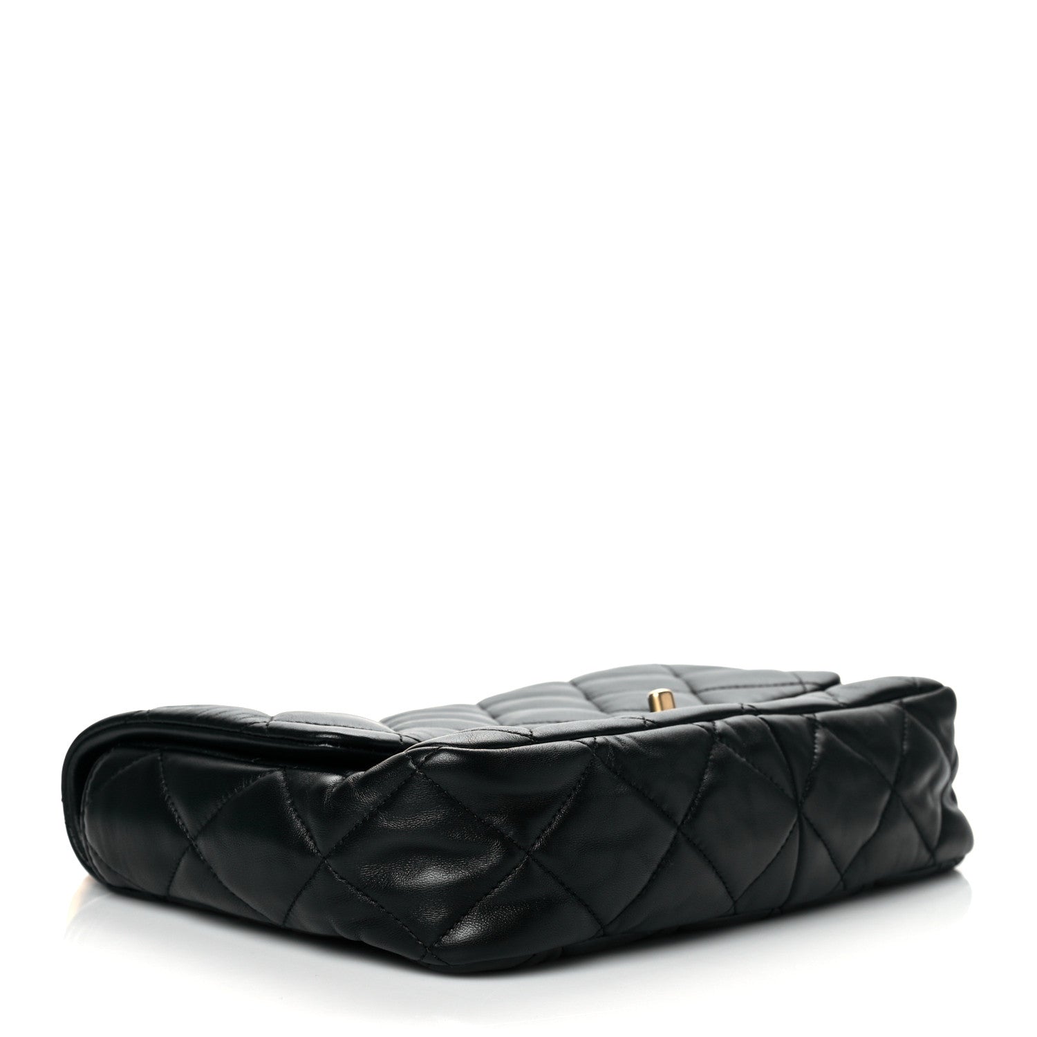 Chanel Lambskin Quilted Large CC Funky Town Flap Black 4 of 10