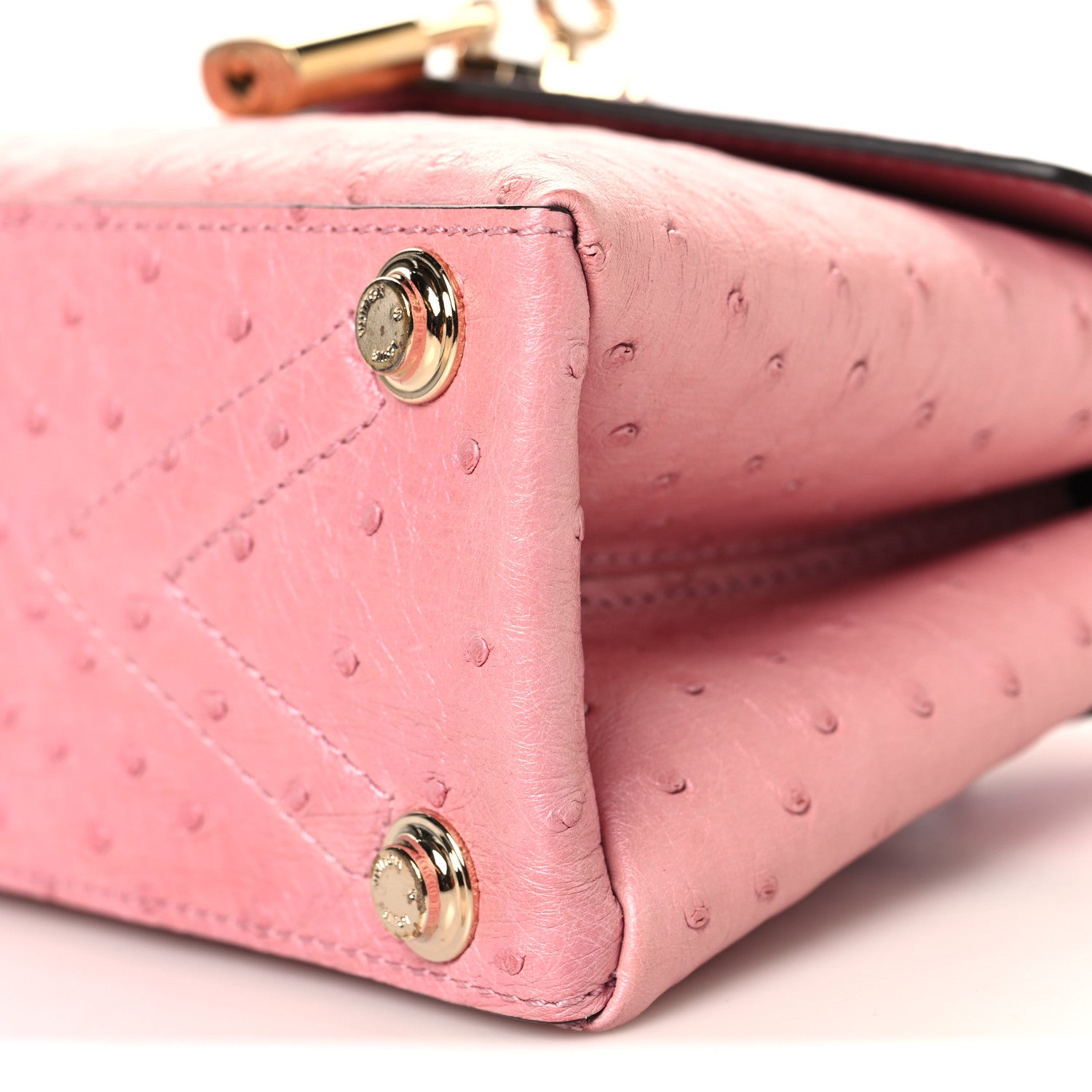 Louis Vuitton Ostrich Rose Des Vents Mini Pink 10 of 10