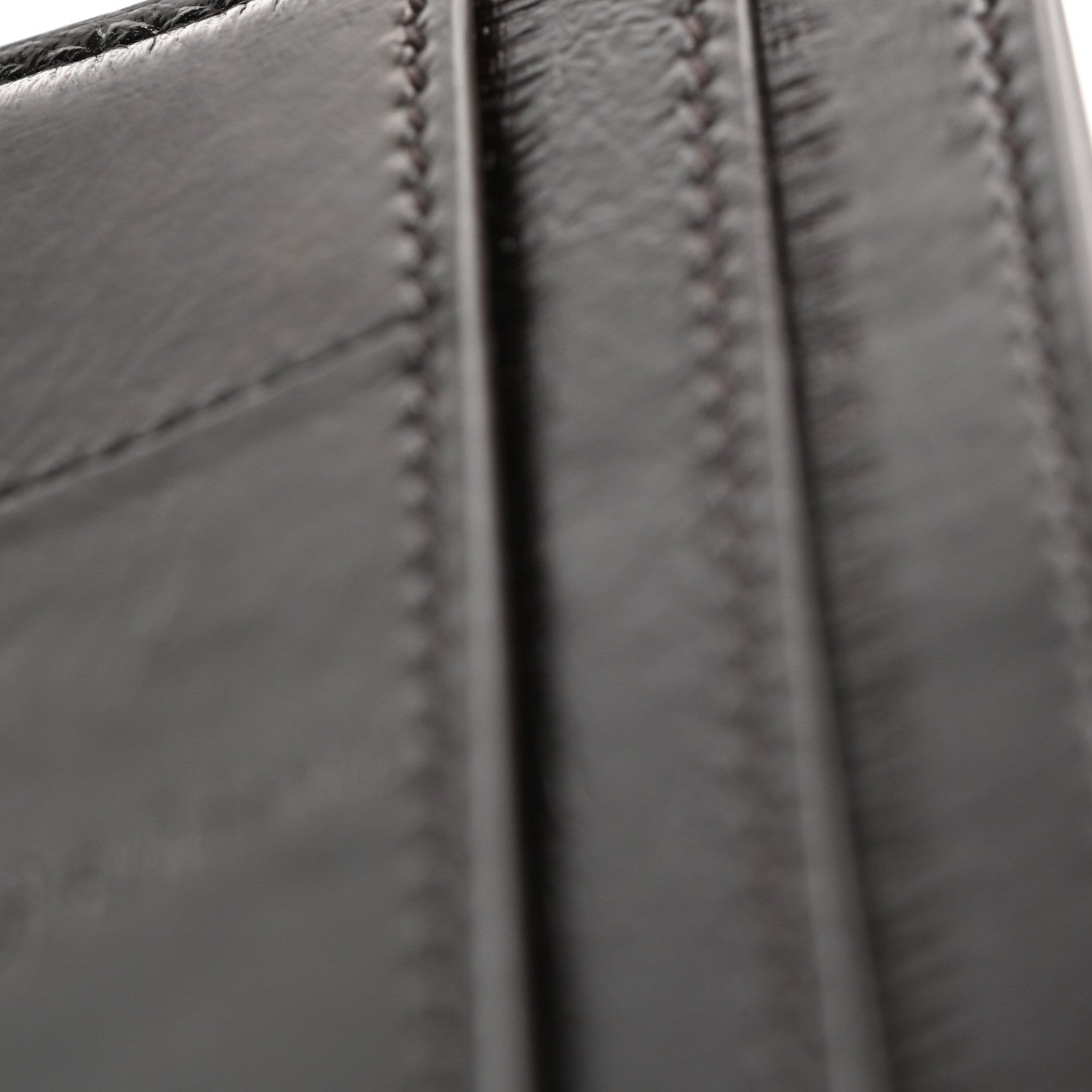 Saint Laurent Eel Credit Card Case Chestnut 8 of 9