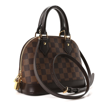 Louis Vuitton Damier Ebene Alma BB 3 of 9
