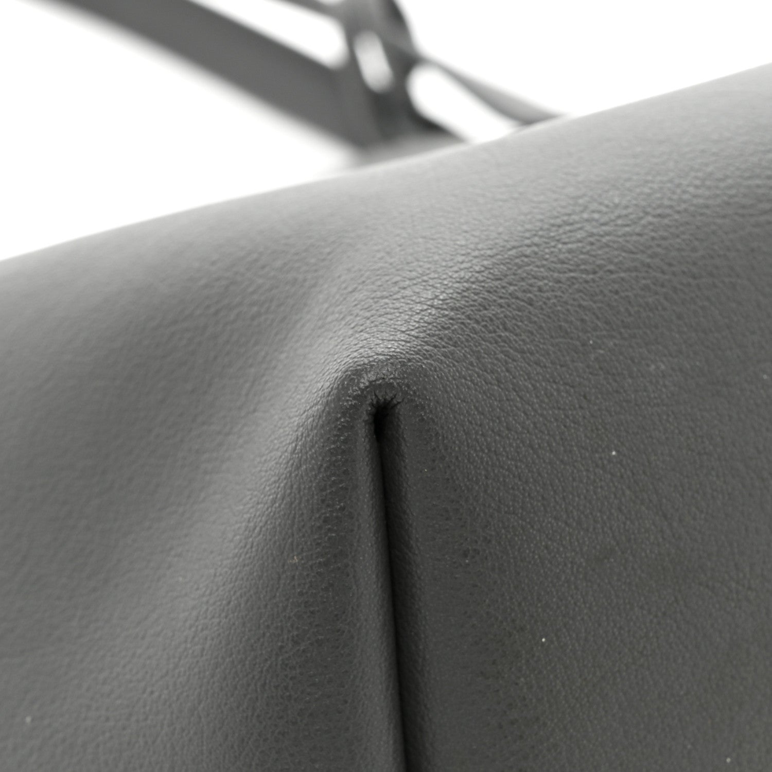 Saint Laurent Calfskin Large Shopping Tote Storm 13 of 20