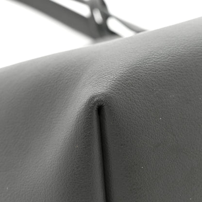 Saint Laurent Calfskin Large Shopping Tote Storm 13 of 20