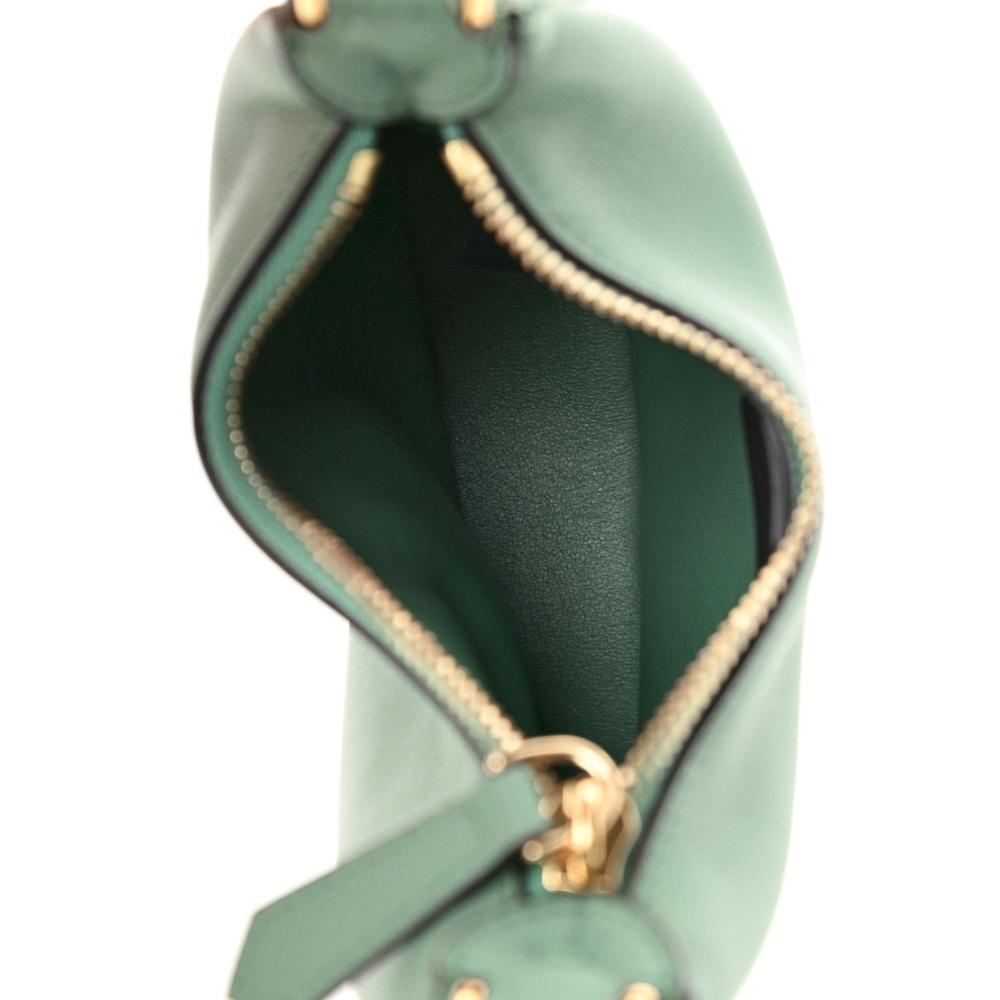 Vitello Grace New Matte Nano Fendigraphy Hobo Charm Menta