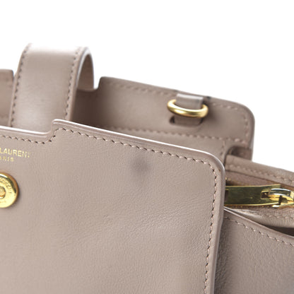 Saint Laurent Calfskin Monogram Toy Cabas Pale Blush 10 of 10