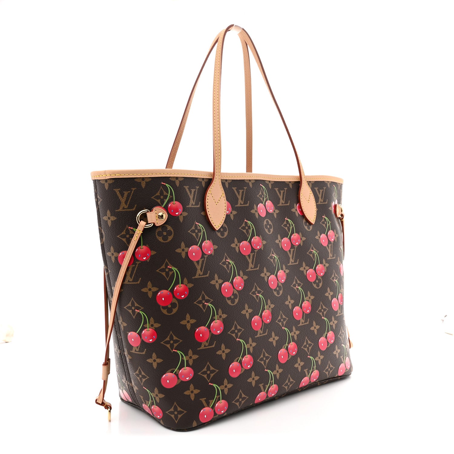 Louis Vuitton LV X TM Monogram Cerises Neverfull MM 4 of 10