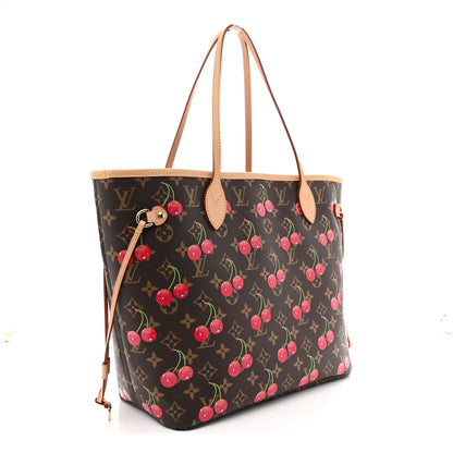 Louis Vuitton LV X TM Monogram Cerises Neverfull MM 4 of 10