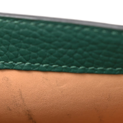 Moynat Taurillon Blush Rejane BB Emerald 11 of 11