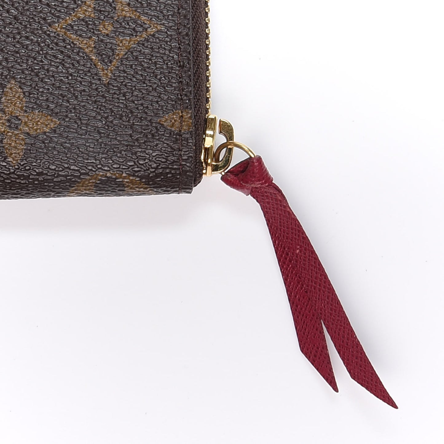 Monogram Clemence Wallet Fuchsia