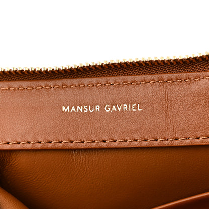 Mansur Gavriel Smooth Calfskin Mini Frame Crossbody Bag Camel 6 of 10